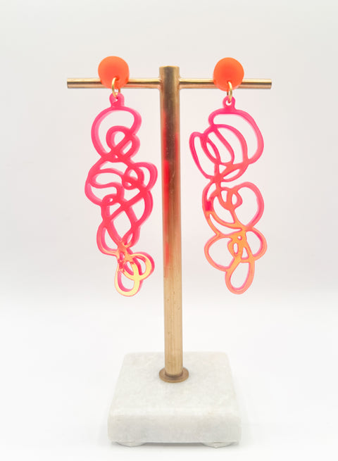 Squiggle Earring - Mint Museum Store