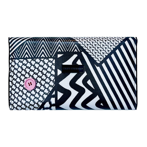 Candy Buttons Crossbody Clutch Bag - Handmade in USA