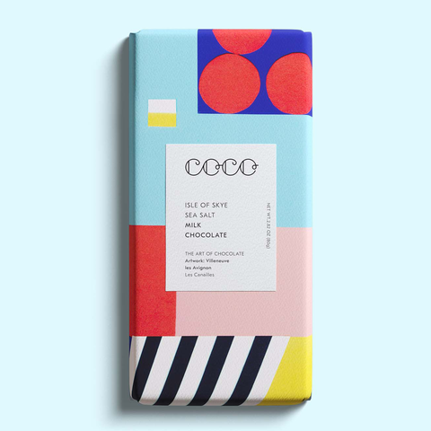 Isle of Skye Sea Salt Milk Chocolate Bar - Mint Museum Store
