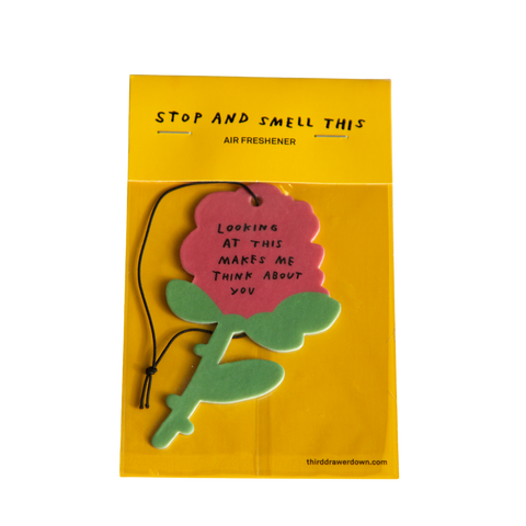 Stop and Smell Air Freshener x Adam JK