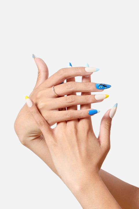 HENRI MATISSE ICARUS - ALMOND PRESS-ON NAILS