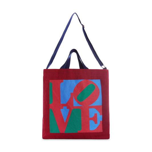 Robert Indiana "Love" Crossbody Tote Bag