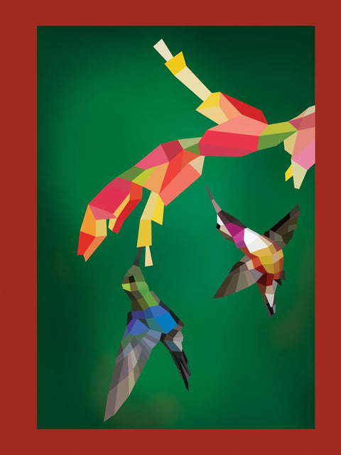 Paint by Sticker Birds
