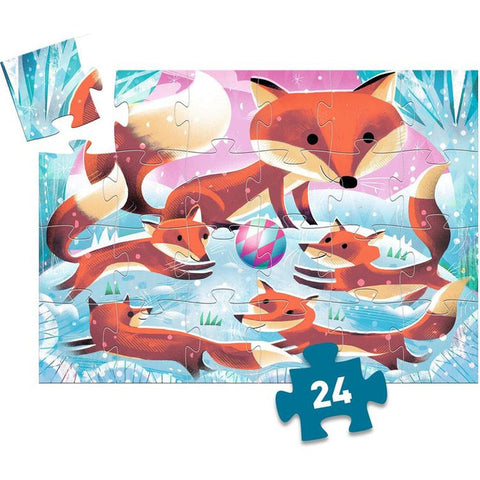 Silhouette Ginger Little Fox Puzzle