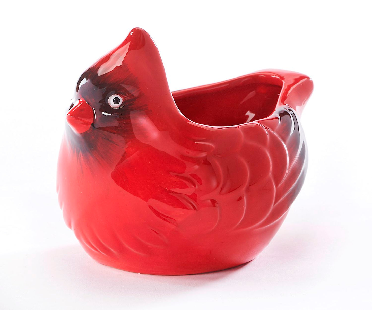 Ceramic Cardinal Nut Bowl