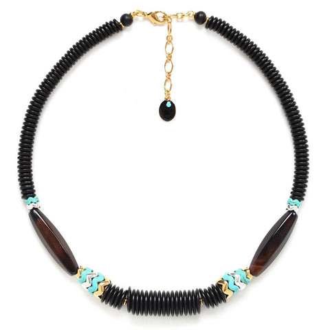 Nature Bijoux Lagon Noir Necklace