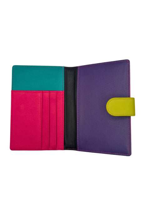 Multi Color Passport Wallet