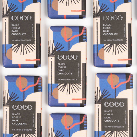 Black Forest Dark Mini Chocolate Bar - Mint Museum Store