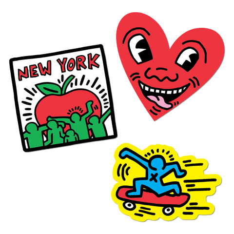 Haring's New York - Sticker Pack of Three