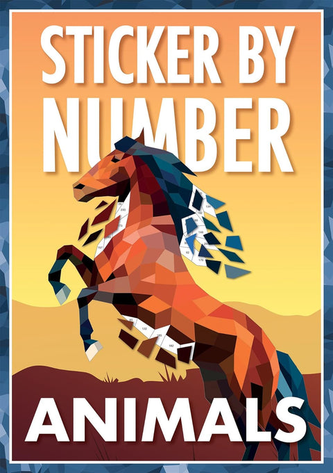 Sticker by Number Animals