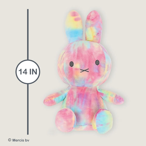 Miffy 14" Plush Tie Dye