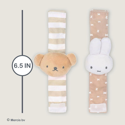 Miffy Wrist Rattle Set