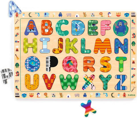 Wooden Puzzles ABC