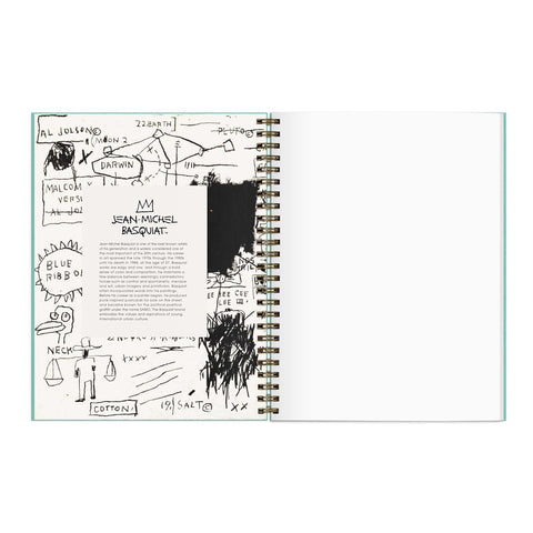 Jean Michel Basquiat Inspirational Sketchbook