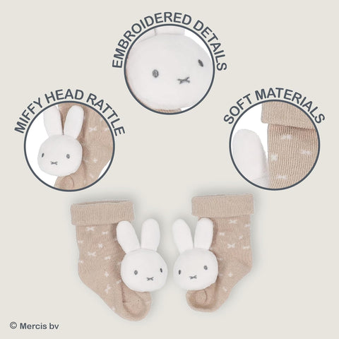 MIffy Foot Rattle