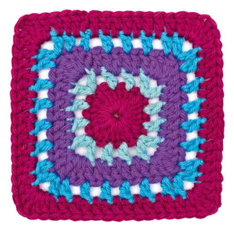 The Bright and Bold Granny Square Card Deck: - 50 mix and match designs