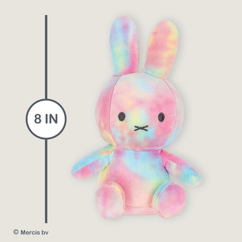 Miffy 8" Plush Tie Dye