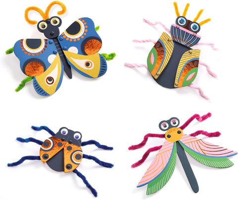 3D Collage Fuzzy Bugs