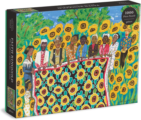 Faith Ringgold: The Sunflower Quilting Bee Puzzle