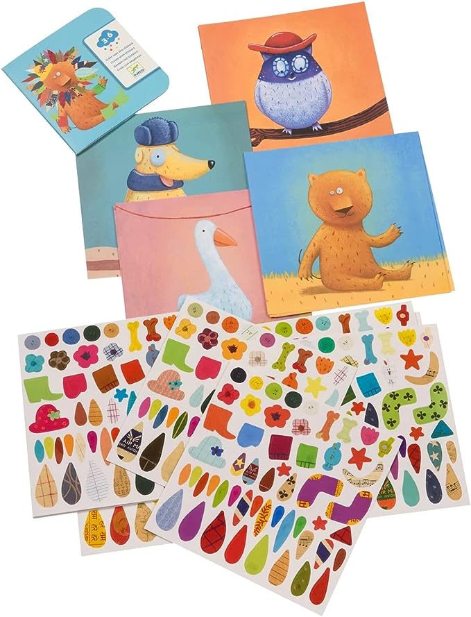 Sticker Kits Create Animals
