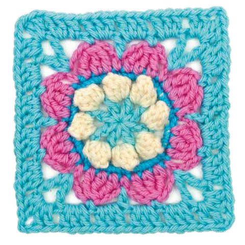 The Bright and Bold Granny Square Card Deck: - 50 mix and match designs