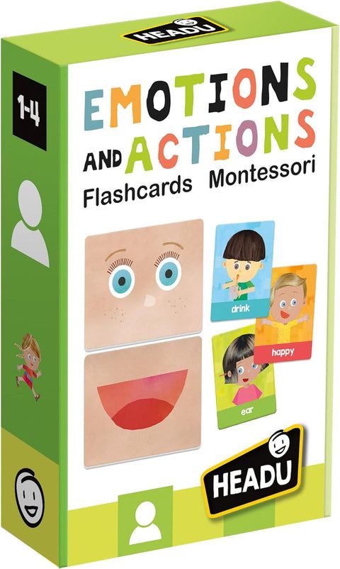 Flashcards Emotions and Actions Montessori