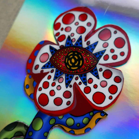 Yayoi Kusama Inspired Magnet Set