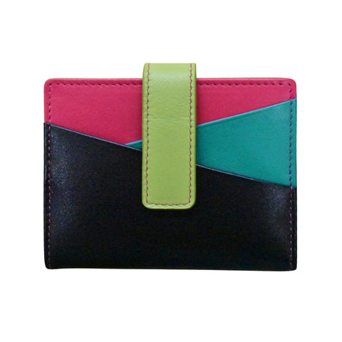 Mini Asymmetric Card Wallet With Tab
