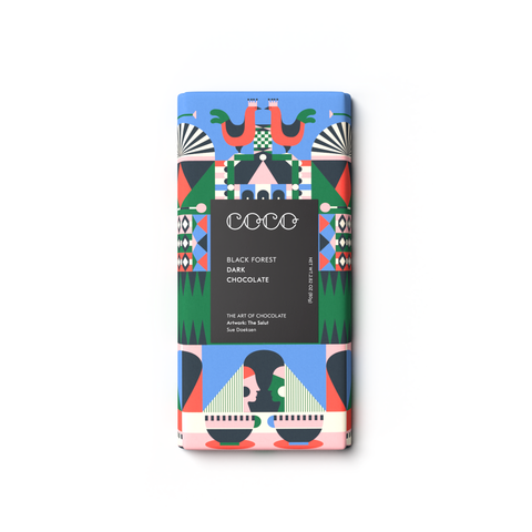 COCO Black Forest Dark 80g Bar