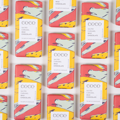 Salted Caramel Milk Mini Chocolate Bar - Mint Museum Store