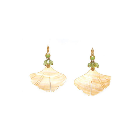 Nature Bijoux Large Gingko Earrings