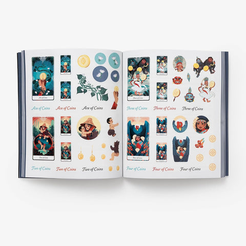 Tarot of the Divine Stickerology: Tarot Stickers Featuring Deities, Folklore, and Fairy Tales from Around the World