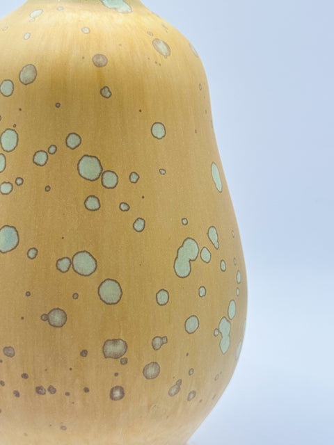 Small Gourd Vase in Green Stardust