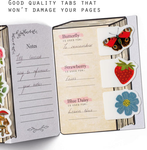 Botanical Journal Tabs - Mint Museum Store