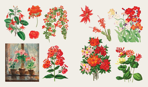 The Sticker Treasury of Blooms and Butterflies: An eclectic book of stickers for journaling, collaging, scrapbooking and more