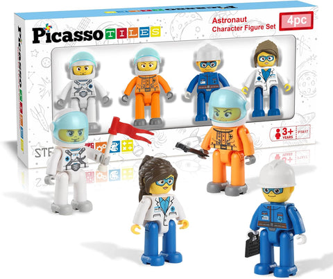 Astronaut Character Figure Set