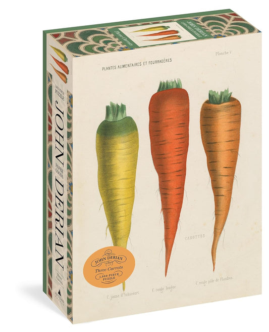 Three Carrots John Derian 1000 Piece Puzzle