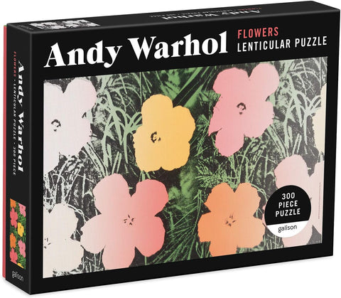 Andy Warhol Jigsaw Puzzle Flowers
