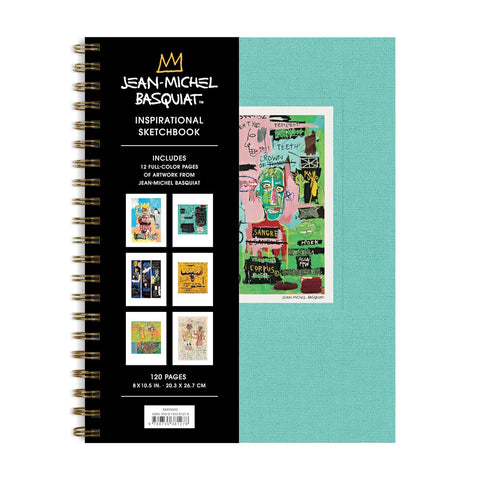 Jean Michel Basquiat Inspirational Sketchbook