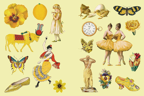 The Antiquarian Sticker Book: Imaginarium: Over 1,000 Exquisite & Enchanting Stickers - Mint Museum Store