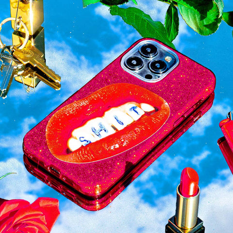 Shit by Toiletpaper - Die-Cut Sticker (Lips) - Mint Museum Store