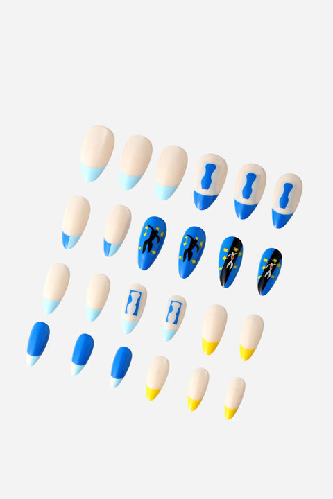 HENRI MATISSE ICARUS - ALMOND PRESS-ON NAILS