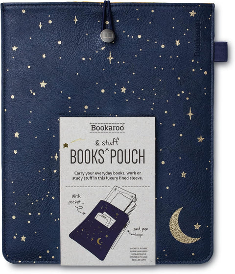 Moon and Stars Books and Stuff Pouch