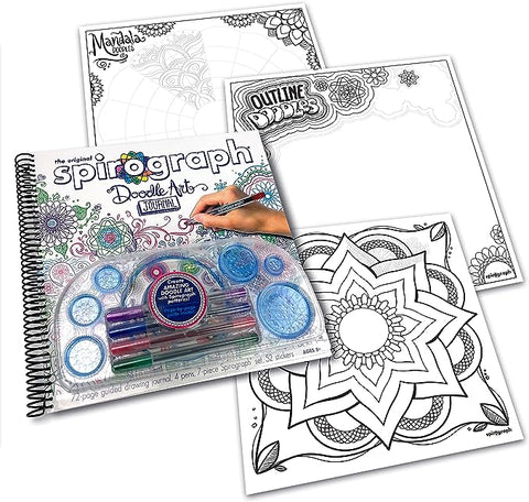 Spirograph Doodle Art Journal