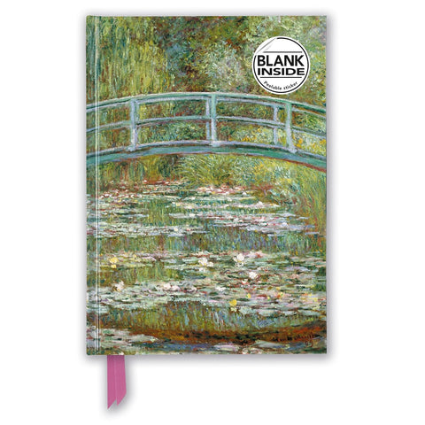 Claude Monet Bridge Over a Pond of Water Lilies Journal