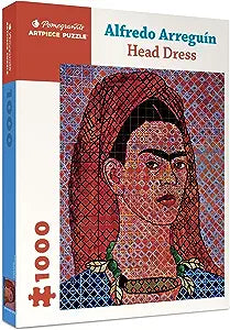 Alfredo Arreguin Head Dress 1000 Piece Jigsaw Puzzle