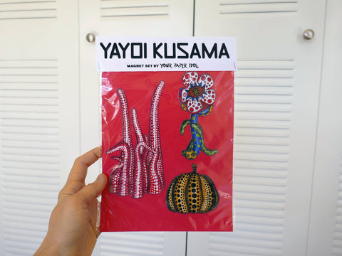 Yayoi Kusama Inspired Magnet Set