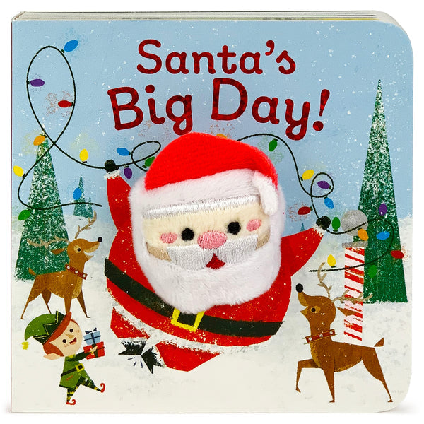 Santa's Big Day Puppet Book