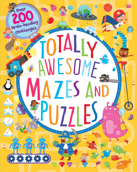 Totally Awesome Mazes & Puzzles