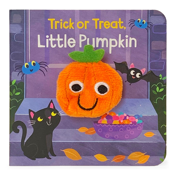 Trick or Treat Little Pumpkin Puppet Book